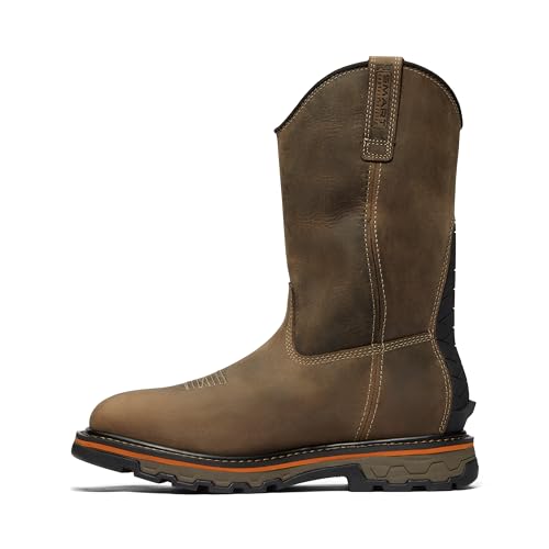 Image of Timberland PRO Men's True Grit Pull On Soft Toe Waterproof Industrial Western Work Boot, Turkish Coffee-2024 NEW, 9 W US