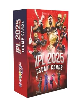 IPL 2025 Trump Cards | Collectible Card Game Featuring Top Players | Ultimate Gift for Cricket Fans