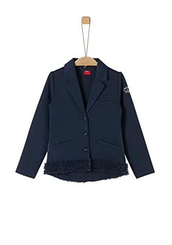 s.Oliver 58.911.54.7055 Blazer, Blu (Dark Blue 5952), 10 (Taglia Produttore: 110) Bambina