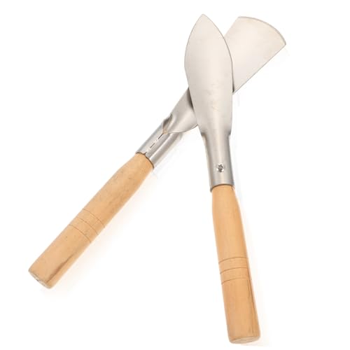 CIYODO Gardening Set 2pcs Garden Trowels Metal Shovel Transplanter Trowel Tools Outdoor Yard Soil Digging Tool