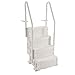 VEVOR Swimming Pool Ladder, 4-Step Double Handrails Stairs with Non-Slip Heavy Duty Steps, Max Load Capacity 400 lbs, for 48-54 in Inground & Above-Ground Pools of Any Decking Surface, Milk White