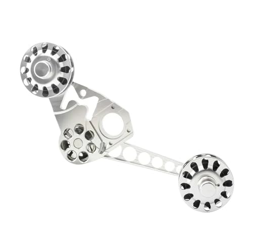 Tendeur de chaîne vélo pliant jaune pour stabiliser vos dérailleur SingleDisc 2 3 6 vitesses