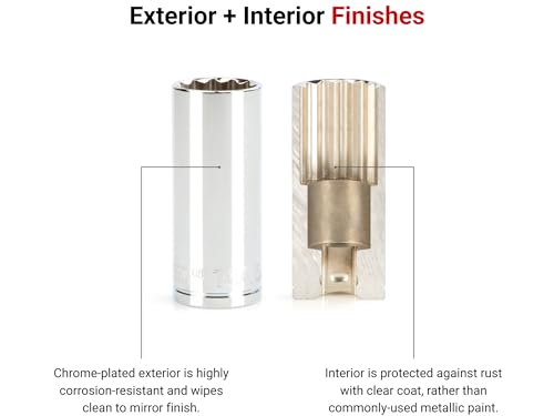 Image of TEKTON 1 /2 Inch Drive x 15 /16 Inch Deep 12-Point Socket | SHD23224 (Pack of 2)