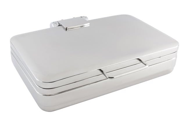 2 gal Rectangular Full Size Induction Chafing Dish with No Glass & Without Stand 22.25 x 19 x 5.25 in.