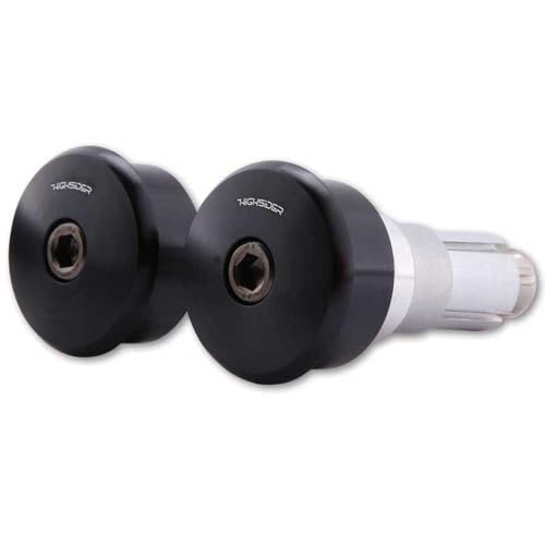 Poids d’extrémité de la barre HIGHSIDER noir pour réduire les vibrations en moto