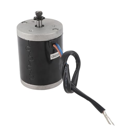 Tbest Brush Motor for Electric Scooter, 12V 120W high-Speed Small Brush Motor with Pulley for Electric Scooter E Electric Car Scooter Supplies My6812B-12 Motor My6812B-12