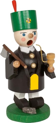 Räuchermann Erzgebirge Richard Glässer Seiffen Rauchmann Bergmann,...