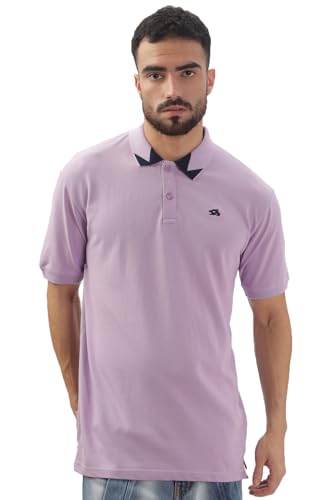Image of ADRO Mens Polo T Shirt -100% Cotton Polo Tshirt for Men | Solid Polo T-Shirt Regular fit