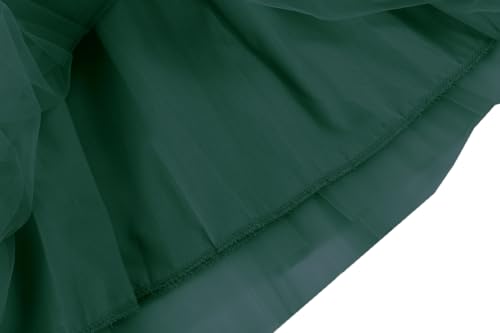 Image of GSVIBK Baby Girls Tutu Dress Sleeveless Toddler Cotton Tulle Skirt Princess Party Prom Dresses