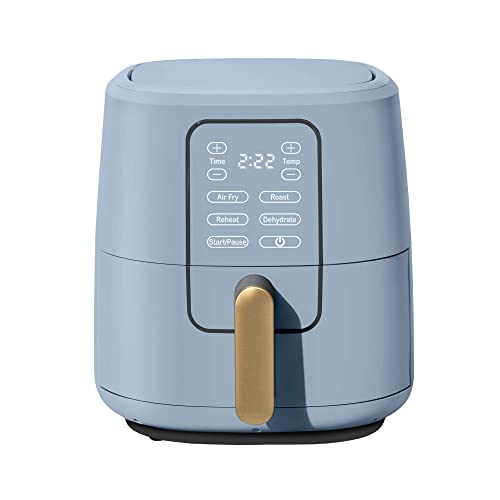 Quart Touchscreen Air Fryer, White Icing By Drew Barrymore (Color : Cornflower Blue, Size : US)