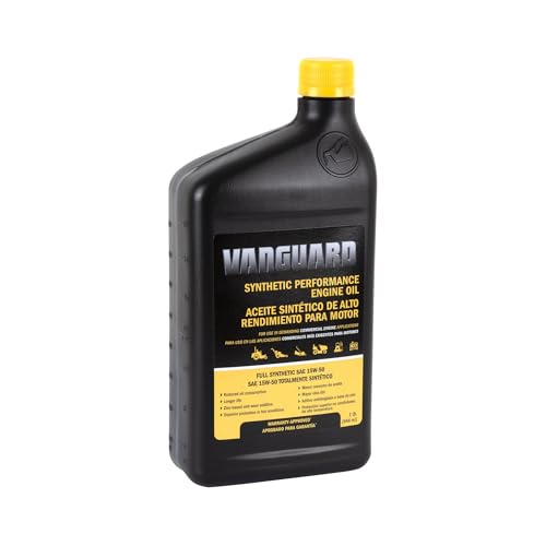 Briggs & Stratton Vanguard 15W-50 Heavy Duty Synthetic Oil Quart #100169