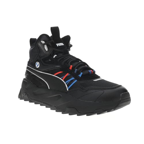 PUMA Mens BMW MMS Trinity Mid WTR Lace Up Sneakers Shoes Casual - Black - Size 12 M2