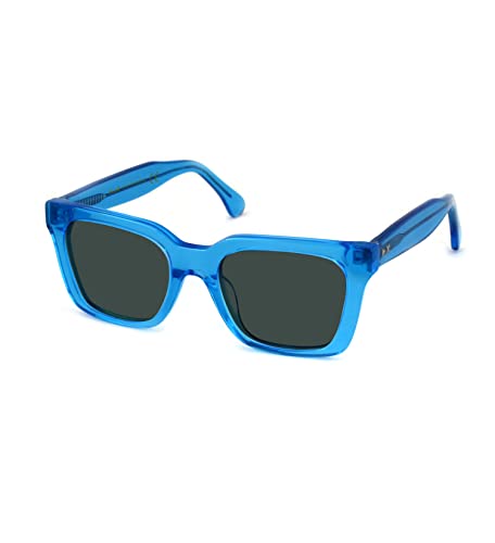Xlab Gafas De Sol Modelo Panarea, Gafas Unisex, 51mm Azul Transparente G15 Xlab Gafas De Sol Modelo Panarea, Gafas Unisex, 51mm Azul Transparente G15