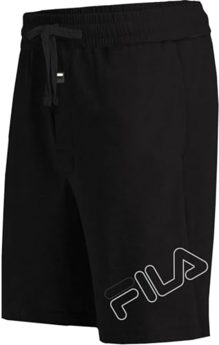 Image of Fila Men's 100% Brushed Jersey Pajama Night Sleep Short, Various Pack Size Options (Single Pack or 2 Pack)