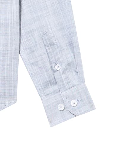 Isaac Mizrahi Boy's Chambray Cotton Button Down Shirt3