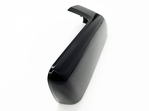 APA Replacement Exterior Mirror Cap fits 2019-2022 Silverado Sierra Top-Half Upper Part PTM Glossy Black Passenger Right Side 84732186