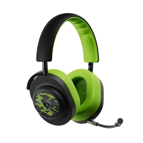 Image of MASTER & DYNAMIC MG20 Wireless Gaming Headphones - Lamborghini - Black /Green