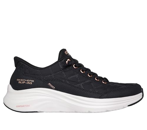 Skechers Women's Contour Foam-Cozy Fit Golden Hour Hands Free Slip-ins Sneaker