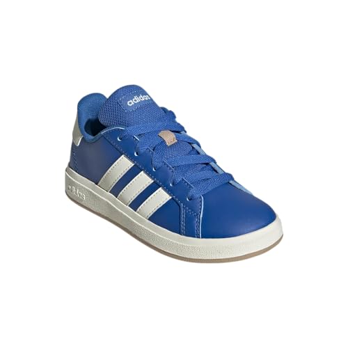 adidas Cloudfoam Advantage Clean Baskets pour homme, Bleu roi/ivoire/grès chaud, 38 2/3 EU