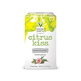 Good Earth Citrus Kiss Decaffeinated Green Tea, 18 Count Tea Bags (Pack of 6)