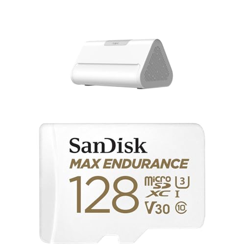 Tapo TP-Link HomeBase(Tapo H500) with Sandisk 128GB Max Endurance microSDHC Memory Card
