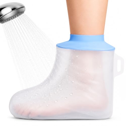 LATRAT - Protección de pierna para ducha y piscina, protección contra la pierna adulta, protección impermeable para la pierna rota, el pie (pie adulto)