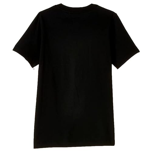 Nike NSW Embroidered Futura Tee (Little Kids/Big Kids) Black/White2
