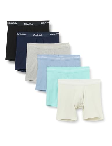 Calvin Klein Men's Boxer Brief 5PK, Blue, M