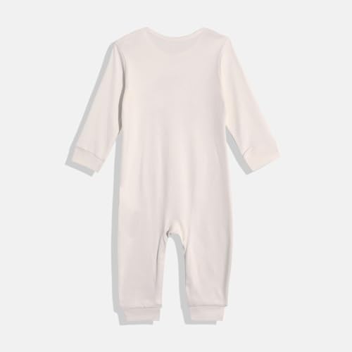 Image of Mothercare Baby Romper Sleepsuit Autumn Print Full Sleeve Pink