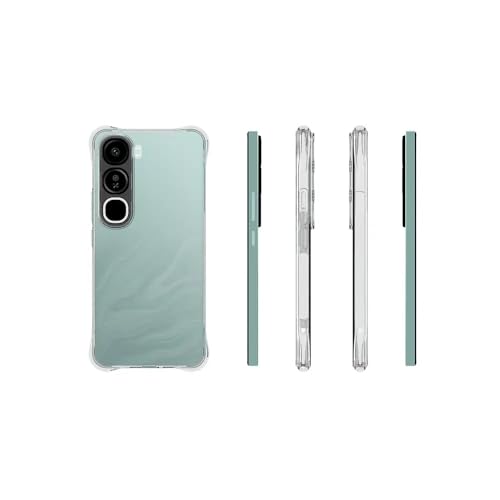 Image of Back Clear Cover case for [vivo Y300] Transparent Boom Back Cover Case for [vivo Y300] TPU BumB - Transparent