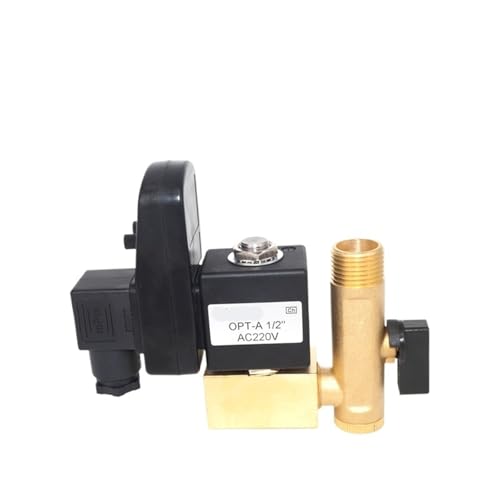 Éliminer l'eau du compresseur grâce à la vanne de vidange électronique 1/2" - 6