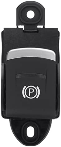 Electric Hand Brake Switch Button 10 Pins Car Parking Brake Handbrake Stop Button Switch Replacement for A6 C6 L2.4 2006 2007 2008 4F1927225C Handbrake Control Switch