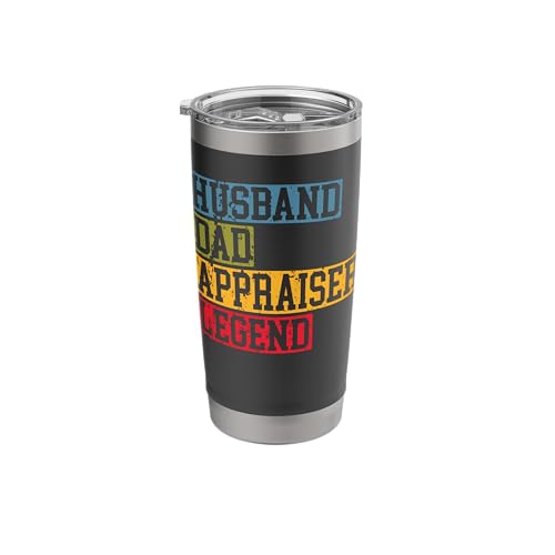 Appraiser Appraisal Asset Evaluation Job Profession Stainless Steel Insulated Tumbler