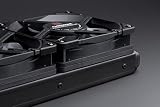 Noctua NA-IS1-12 chromax.black Sx2, Ramki Dystansowe Wlotu Powietrza dla 120-milimetrowych Wiatraków (Czarny)