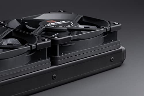 Noctua NA-IS1-12 Sx2 Chromax.Black, Distanziali Lato Ingresso Per Ventole Da 120 Mm (Nero) - 5