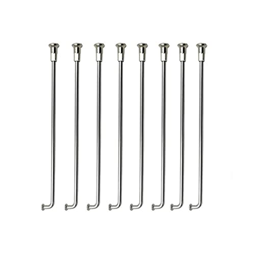 通用 12G 304 Stainless Steel Electric Bicycle Spokes With Nipples 12 Gauge Silver Color E-Bike Spokes And Bag Of 36 Pcs Dia. About 2.6Mm (128Mm) #TOP1