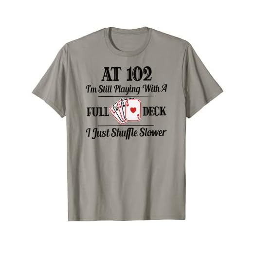 Camiseta divertida de regalo de cumpleaños 102 - Camiseta de tarjetas de 102 años Camiseta