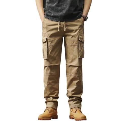Pantalon cargo homme vintage à larges poches idéal pour les sorties outdoor et la ville