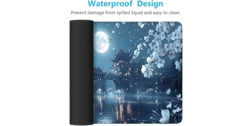Tapis souris XXL 1200x600 antidérapant pour protéger le bureau et la souris