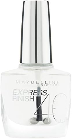 Maybelline New York Lakier do paznokci, szybkoschnący, Express Finish, nr 01 przezroczysty, 10 ml