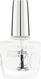 Maybelline New York Lakier do paznokci, szybkoschnący, Express Finish, nr 01 przezroczysty, 10 ml