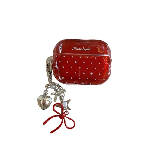 HJXFlying �K�p Airpods Pro 2 �P�[�X ���킢���� IMD �V���R�� �g�^�G�b�W�P�[�X �L�[�`�F�[���t�� �ϏՌ� �ی�J�o�[ ���h�~�C���z���P�[�X ���� ���̎q���� �G�A�|�b�h Pro 2�p - ���ʖ͗l�̐�