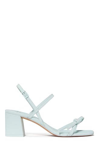 Image of kate spade new york Loop Smooth Leather Block Heel Sandal | Party Sandals