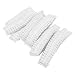 Protecteur de Coussinets d'oreille, Coussinets d'oreille jetables Couvre Les sanitaires Extensibles 100pcs Anti-poussière pour Les hôpitaux(Blanche)