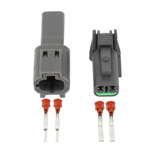 Connecteur automobile étanche 2 broches haut rendement DJ7022C-1.5-11/21 pour isolation électrique durable