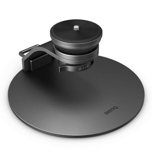 BenQ �f�X�N�g�b�v�v���W�F�N�^�[�X�^���h ? �|�[�^�u���A���肵���f�U�C���A20°�X���A360°��]�A�X�C�b�`�t�����b�N�A1/4�C���`�l�W�A�����x�[�X�A����~�߃p�b�h�AGP520����т��̑��̃v���W�F�N�^�[�p