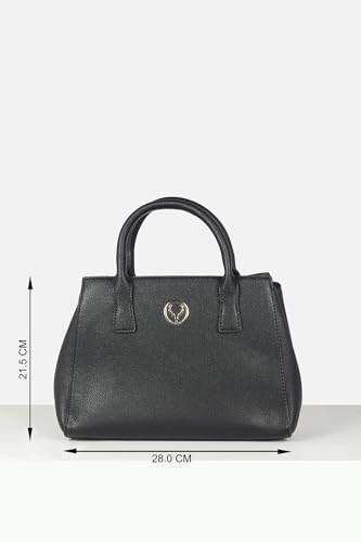 Image of Allen Solly Women's Medium Shoulder & Crossbody Bag | Vegan Leather | Multiple Pockets | Secure Zip Closure | Casual Outings