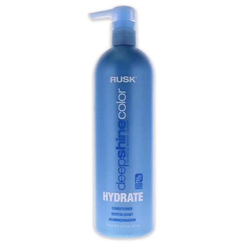RUSK Deepshine Color Hydrate Conditioner, Detangles, Nourishes, Protects Color Retention and Vibrancy, 25 fl. oz.