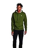 Champion men's Powerblend Fleece Hoodie Hooded Sweatshirt, Cargo Olive - Champion C, Large US