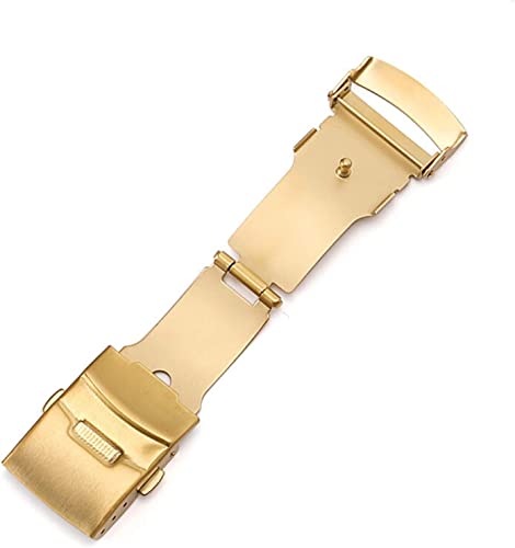 Bracelet montre acier inoxydable anti-perte avec boucle sécurité